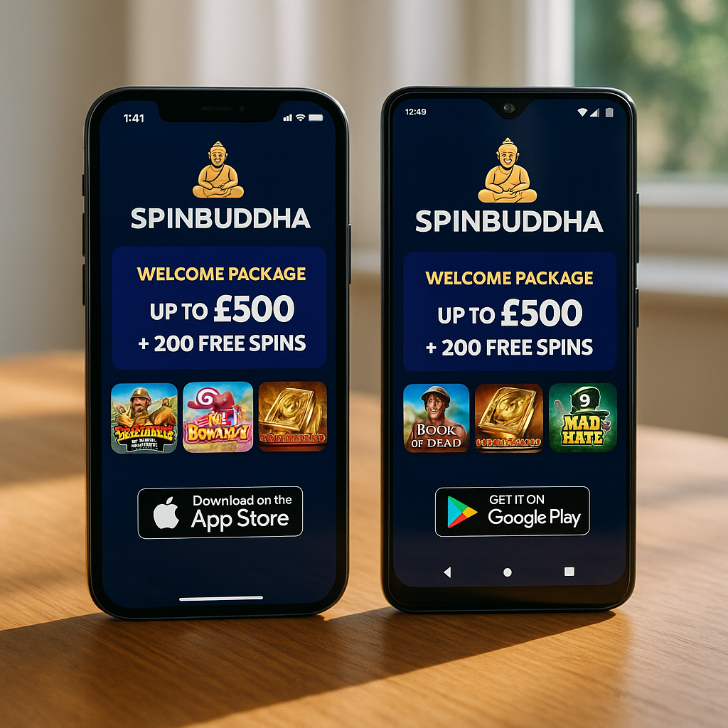 SpinBuddha Casino - Mobile Browser Access - iOS and Android Compatible